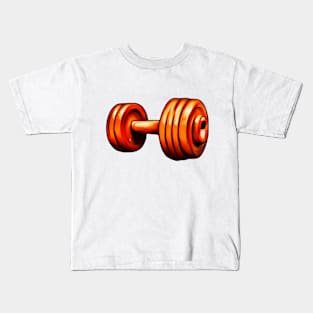 DUMBBELLS SHIRT DESIGN Kids T-Shirt